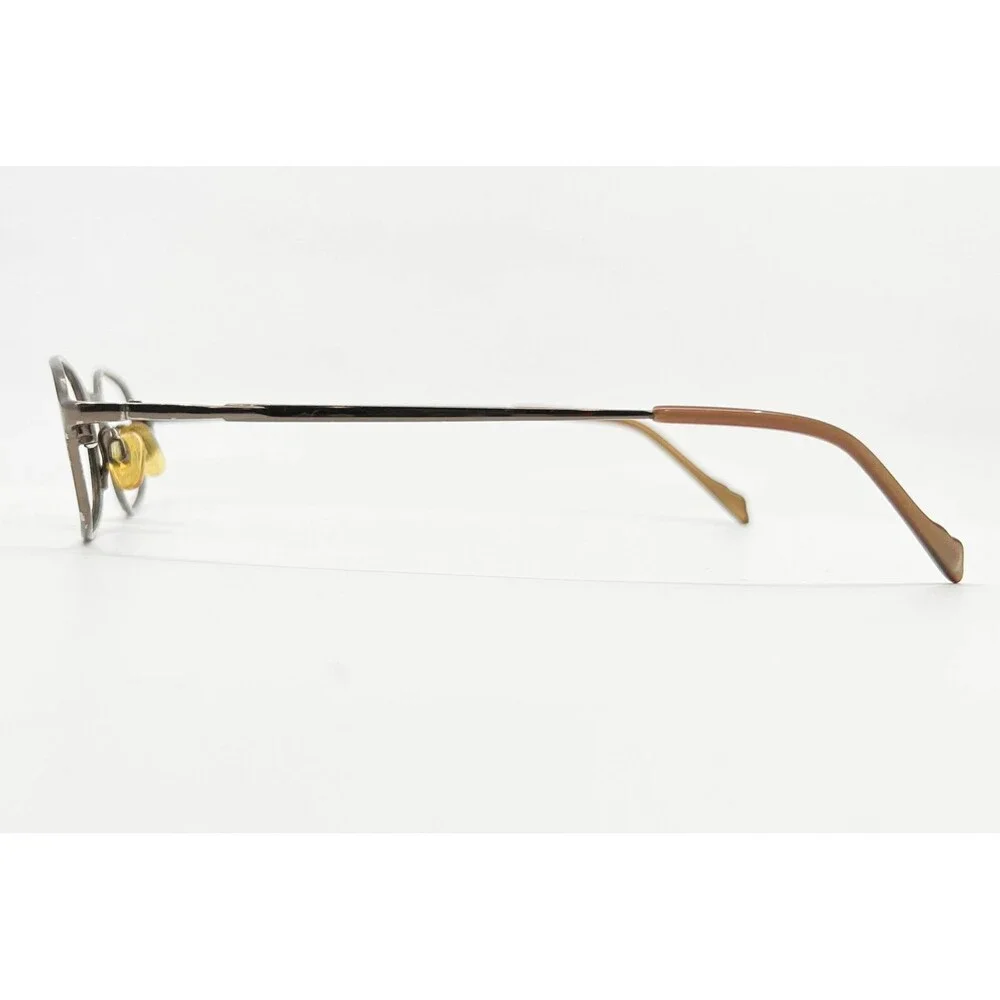 Organix Eyeglasses Frames Unisex Brown Oval OR222 564 48-20-140mm